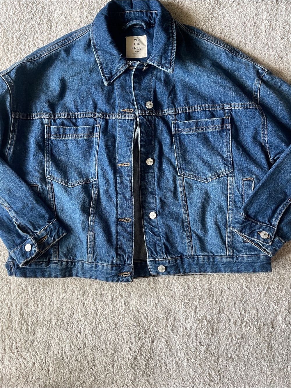 We The Free Opal Swing Denim Jacket - Picture 5 of 9